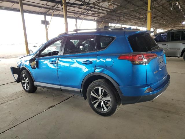 JTMWFREV3HJ114064 - 2017 TOYOTA RAV4 XLE BLUE photo 2