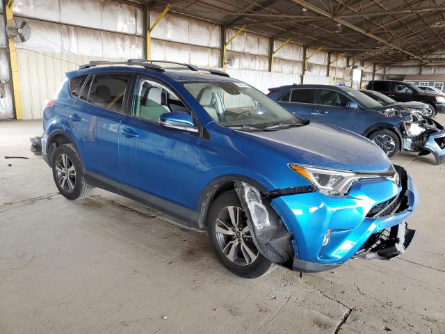 JTMWFREV3HJ114064 - 2017 TOYOTA RAV4 XLE BLUE photo 4