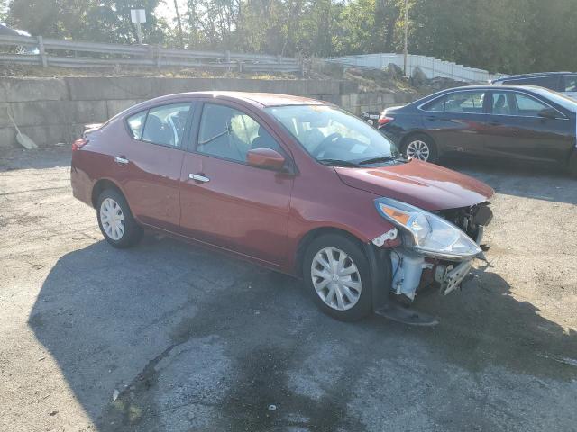 3N1CN7AP0KL822096 - 2019 NISSAN VERSA S RED photo 4