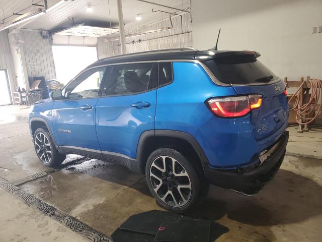 3C4NJDCB9HT665808 - 2017 JEEP COMPASS LIMITED Көк фото 2