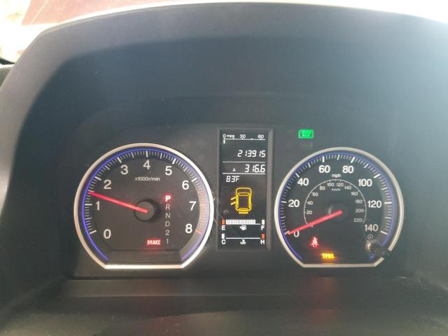 5J6RE38729L001488 - 2009 HONDA CR-V EXL 栗色 照片 9