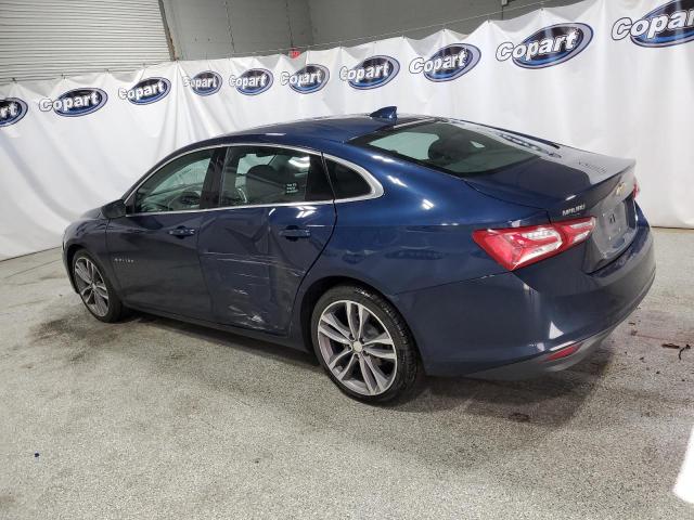 1G1ZD5ST7NF180672 - 2022 CHEVROLET MALIBU LT BLUE photo 2