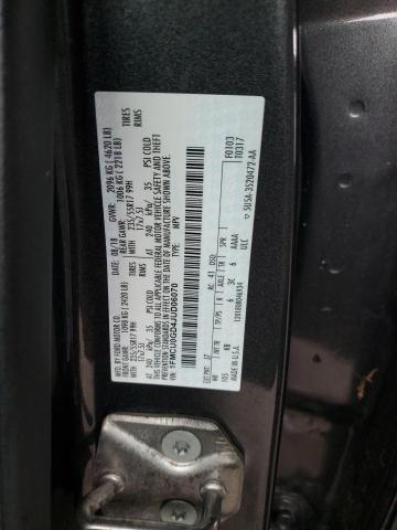 1FMCU0GD4JUD06070 - 2018 FORD ESCAPE SE Графитовый фото 12