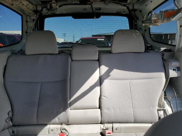 JF2SHADC2CH416084 - 2012 SUBARU FORESTER 2.5X PREMIUM თეთრი ფოტო 10