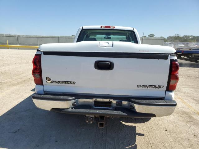 1GCEC19Z45Z151026 - 2005 CHEVROLET SILVERADO C1500 თეთრი ფოტო 6