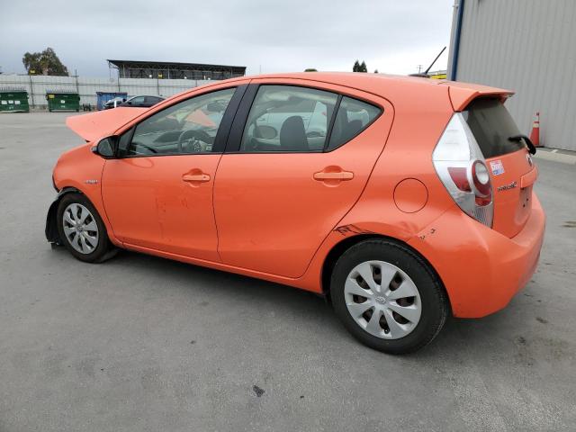 JTDKDTB37D1042719 - 2013 TOYOTA PRIUS C Narıncı foto 2