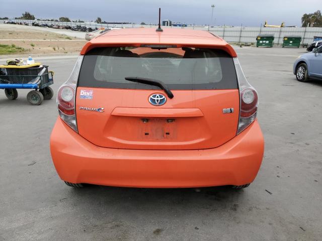 JTDKDTB37D1042719 - 2013 TOYOTA PRIUS C Narıncı foto 6