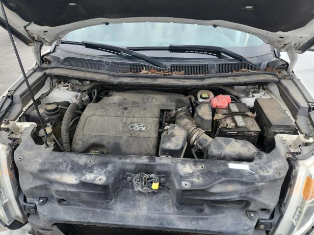 1FM5K8D89DGA99960 - 2013 FORD EXPLORER XLT Ақ фото 12