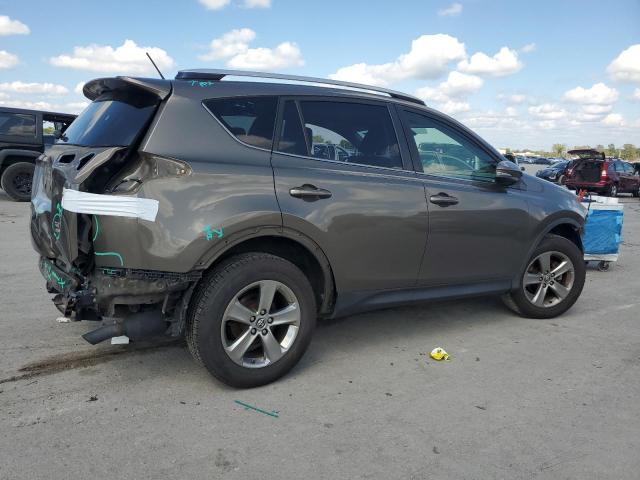 JTMRFREV6FD131501 - 2015 TOYOTA RAV4 XLE BROWN photo 3