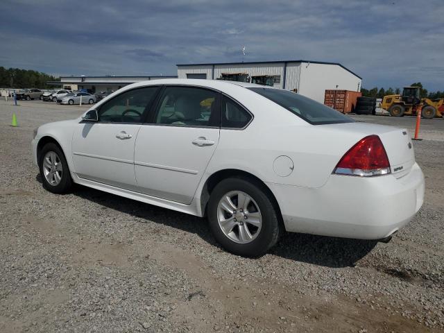 2G1WA5E34C1335044 - 2012 CHEVROLET IMPALA LS WHITE photo 2