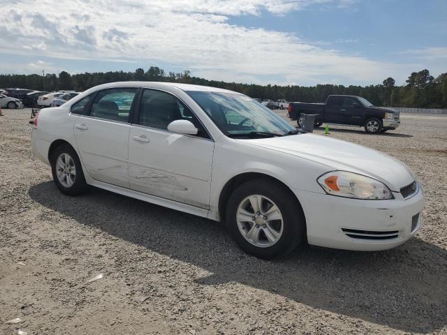 2G1WA5E34C1335044 - 2012 CHEVROLET IMPALA LS WHITE photo 4