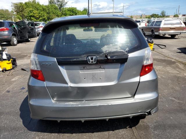 JHMGE8H44AC007313 - 2010 HONDA FIT SPORT SILVER photo 6