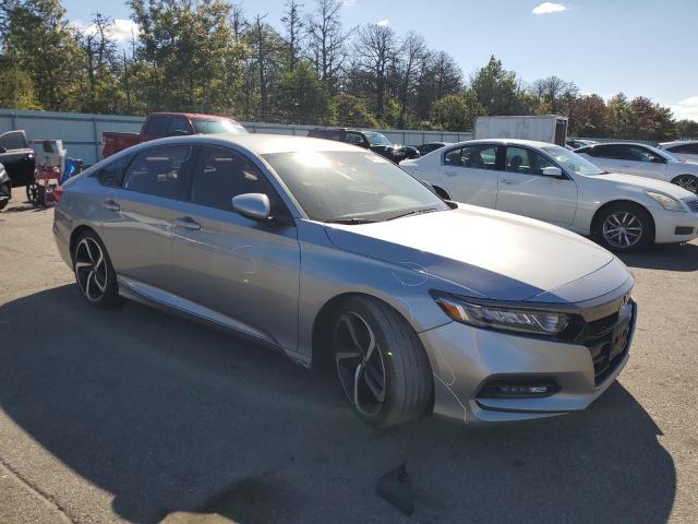 1HGCV1F35KA101832 - 2019 HONDA ACCORD SPORT Серебристый фото 4