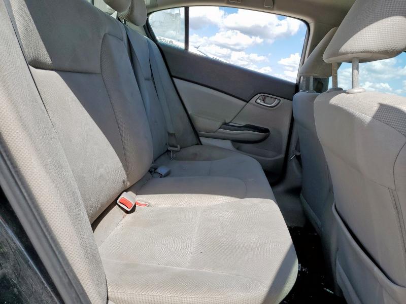 19XFB2F59CE044383 - 2012 HONDA CIVIC LX BLACK photo 10
