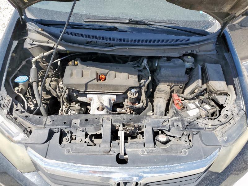 19XFB2F59CE044383 - 2012 HONDA CIVIC LX BLACK photo 11