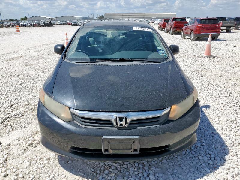 19XFB2F59CE044383 - 2012 HONDA CIVIC LX BLACK photo 5