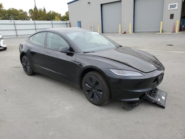 5YJ3E1EA8SF961844 - 2025 TESLA MODEL 3 BLACK photo 4