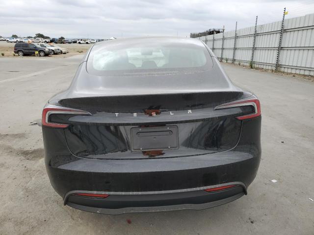 5YJ3E1EA8SF961844 - 2025 TESLA MODEL 3 BLACK photo 6