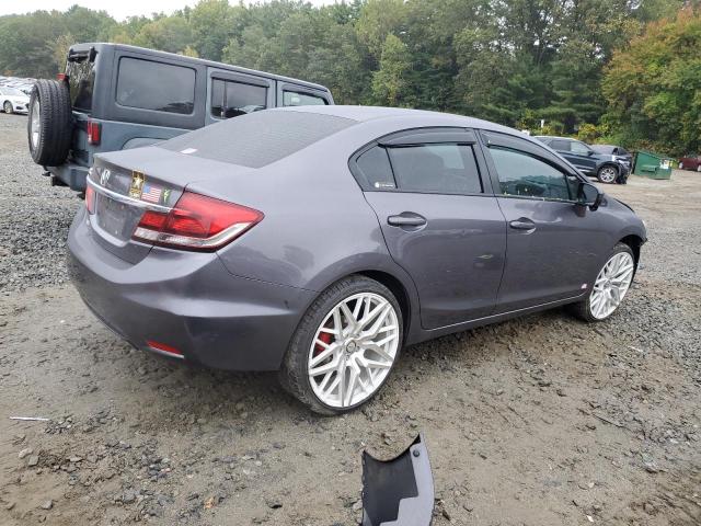 19XFB2F88FE286449 - 2015 HONDA CIVIC EX GRAY photo 3