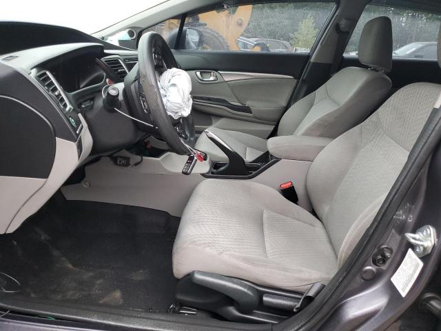 19XFB2F88FE286449 - 2015 HONDA CIVIC EX GRAY photo 7