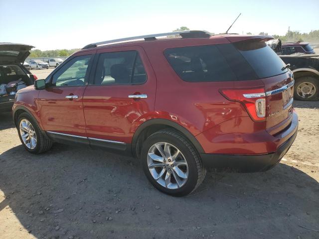 1FM5K8F82DGB83633 - 2013 FORD EXPLORER LIMITED RED photo 2