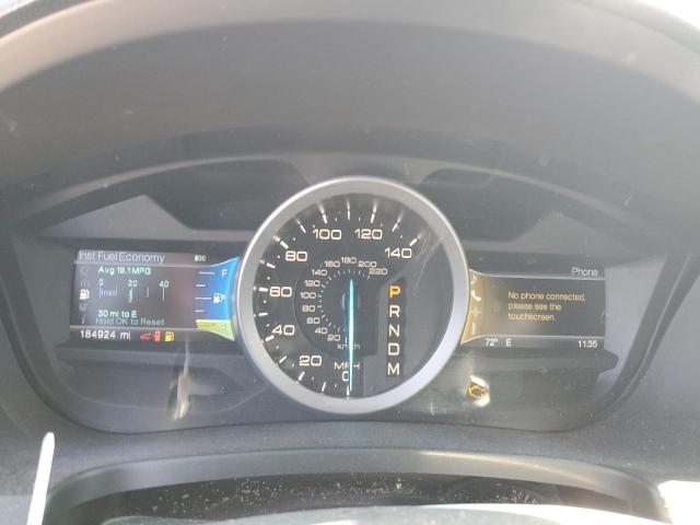 1FM5K8F82DGB83633 - 2013 FORD EXPLORER LIMITED RED photo 9