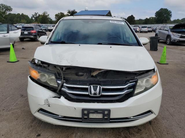 5FNRL5H67EB117099 - 2014 HONDA ODYSSEY EXL WHITE photo 5