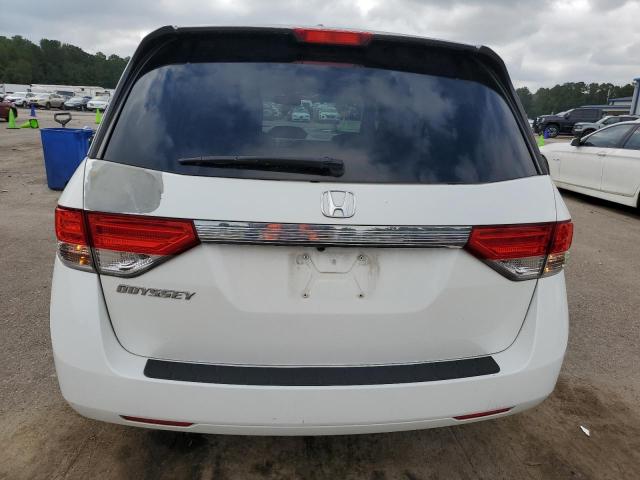 5FNRL5H67EB117099 - 2014 HONDA ODYSSEY EXL WHITE photo 6