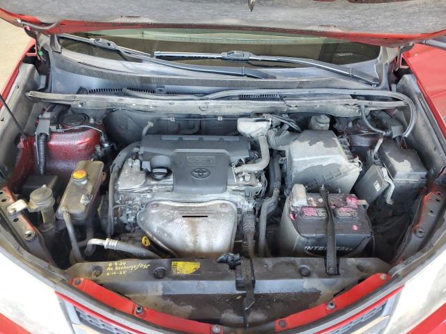 JTMBFREV0EJ004731 - 2014 TOYOTA RAV4 LE RED photo 12