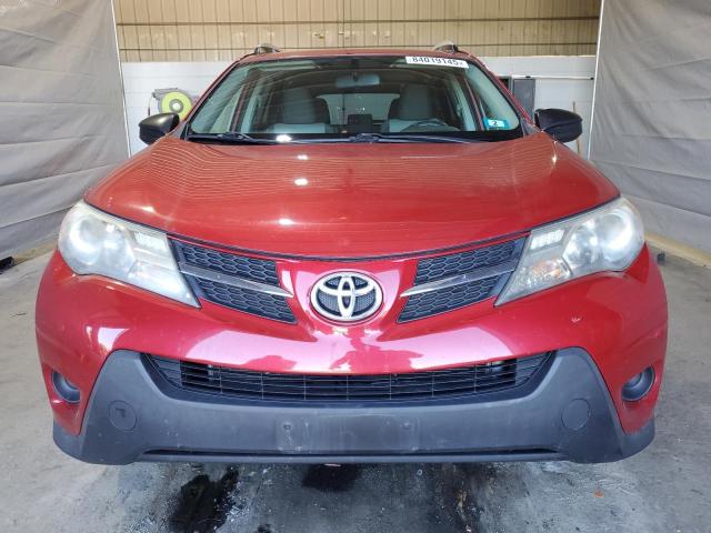 JTMBFREV0EJ004731 - 2014 TOYOTA RAV4 LE RED photo 5