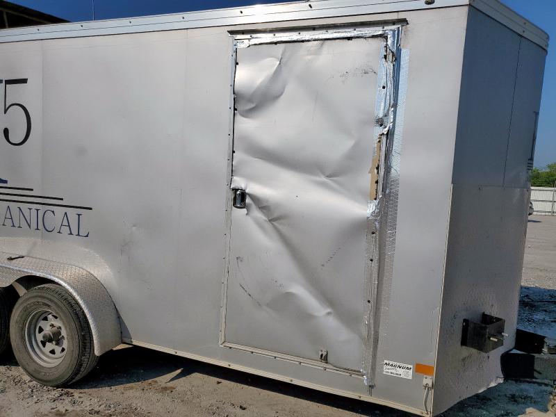 7KC1E1624LT001464 - 2020 WELLS CARGO UTILITY SILVER photo 9