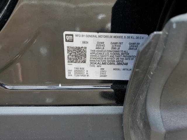 3GKALMEG9RL389248 - 2024 GMC TERRAIN SLE BLACK photo 13