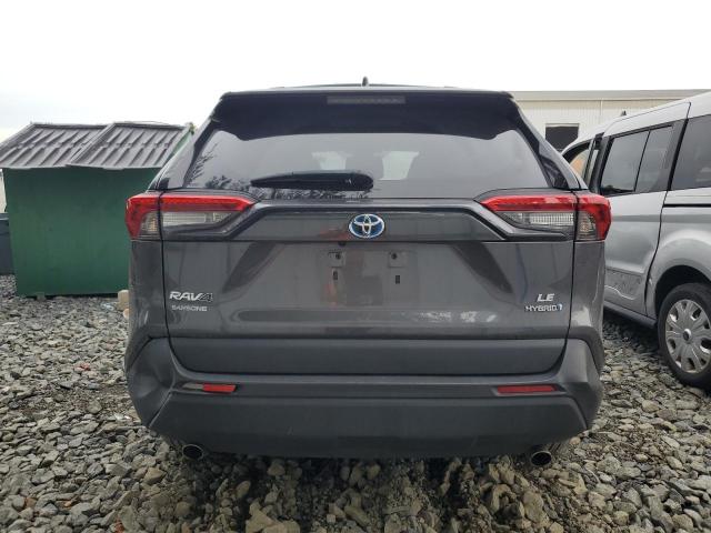 4T3LWRFV5RU125829 - 2024 TOYOTA RAV4 LE GRAY photo 6