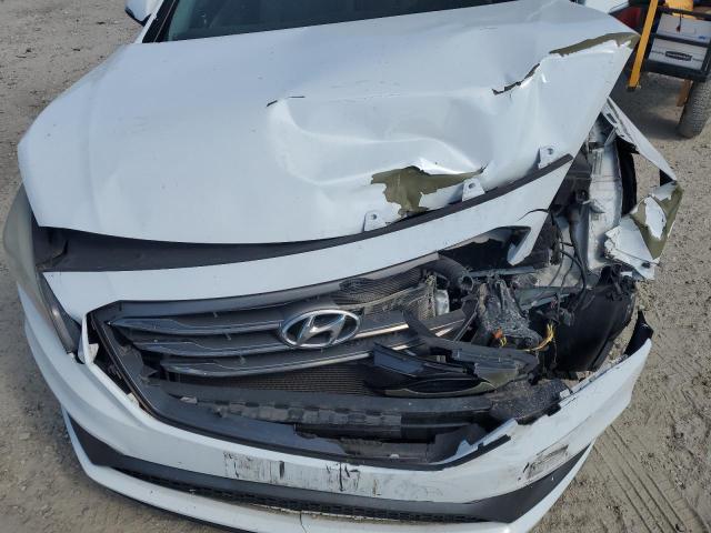 5NPE34AF9FH053055 - 2015 HYUNDAI SONATA SPORT WHITE photo 11
