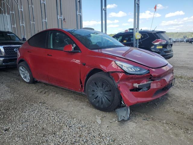 5YJYGDEE8MF105967 - 2021 TESLA MODEL Y Qırmızı foto 4