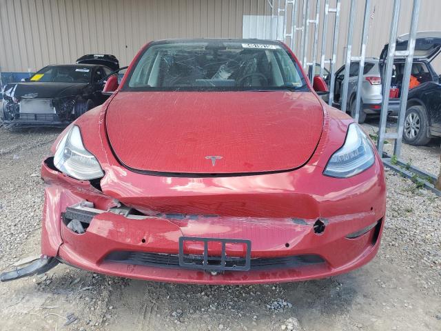 5YJYGDEE8MF105967 - 2021 TESLA MODEL Y Qırmızı foto 5