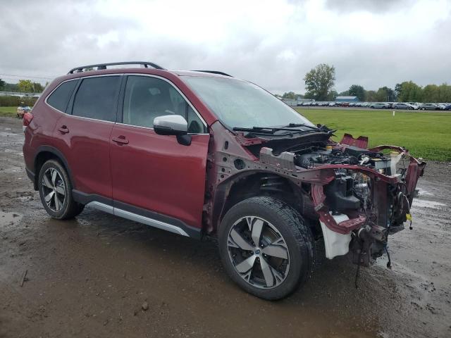 JF2SKAXC0MH527859 - 2021 SUBARU FORESTER TOURING Красный фото 4