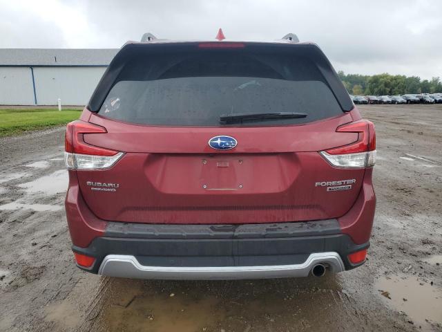JF2SKAXC0MH527859 - 2021 SUBARU FORESTER TOURING Красный фото 6