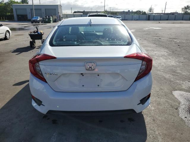 2HGFC2F79JH575780 - 2018 HONDA CIVIC EX WHITE photo 6