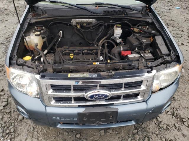 1FMCU0D7XCKC73430 - 2012 FORD ESCAPE XLT BLUE photo 12