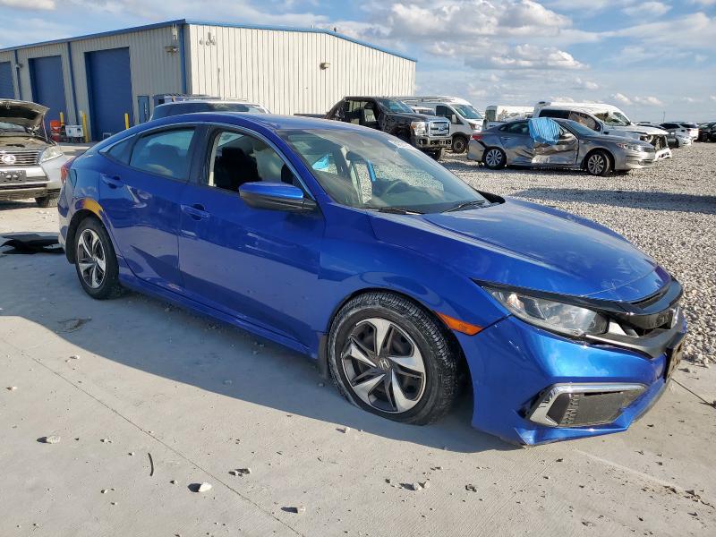 19XFC2F65KE041243 - 2019 HONDA CIVIC LX BLUE photo 4