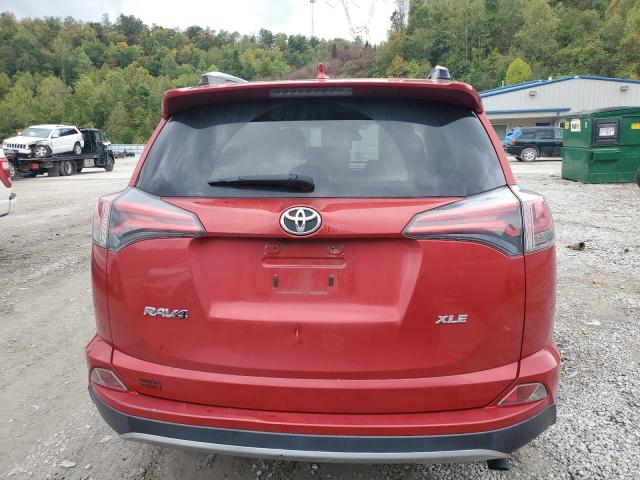 JTMWFREV6HJ146670 - 2017 TOYOTA RAV4 XLE RED photo 6