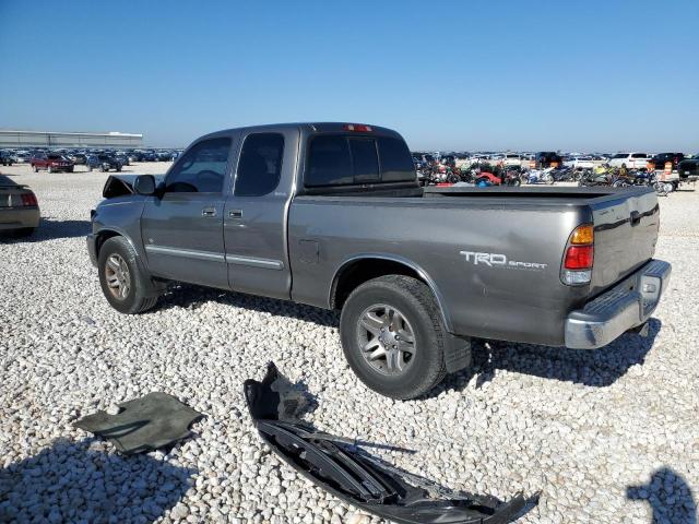 5TBRT34104S446714 - 2004 TOYOTA TUNDRA ACCESS CAB SR5 GRAY photo 2