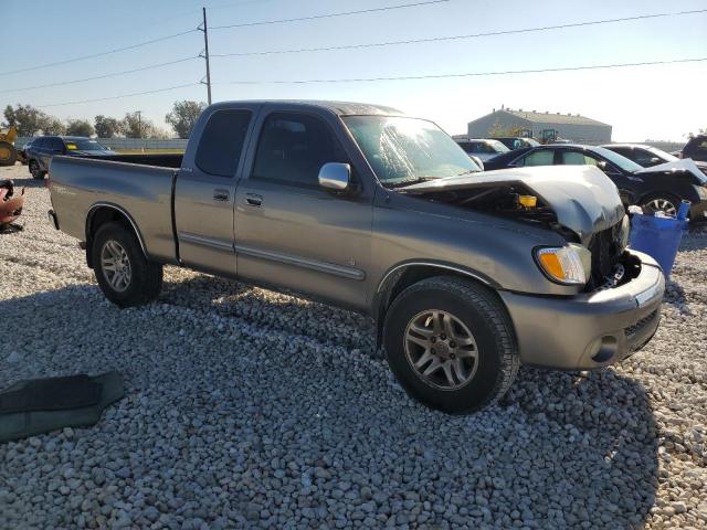 5TBRT34104S446714 - 2004 TOYOTA TUNDRA ACCESS CAB SR5 GRAY photo 4