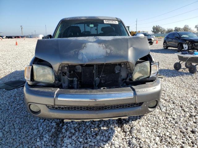 5TBRT34104S446714 - 2004 TOYOTA TUNDRA ACCESS CAB SR5 GRAY photo 5
