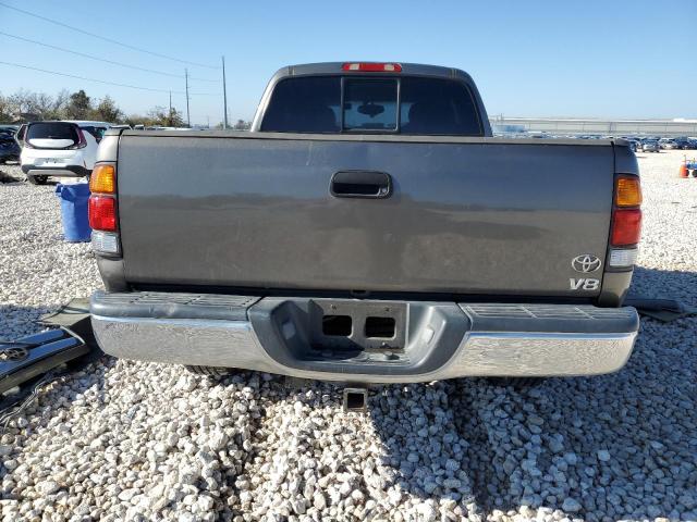 5TBRT34104S446714 - 2004 TOYOTA TUNDRA ACCESS CAB SR5 GRAY photo 6