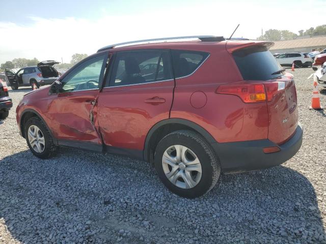 2T3ZFREV6FW229916 - 2015 TOYOTA RAV4 LE RED photo 2