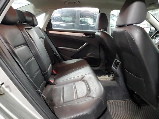1VWBH7A34DC148334 - 2013 VOLKSWAGEN PASSAT SE Plata foto 10