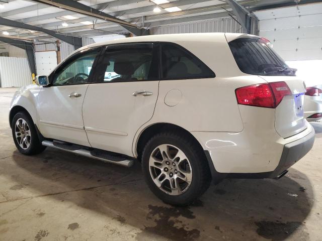 2HNYD28358H533593 - 2008 ACURA MDX TECHNOLOGY WHITE photo 2