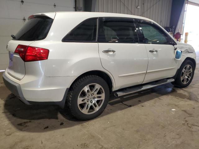 2HNYD28358H533593 - 2008 ACURA MDX TECHNOLOGY WHITE photo 3